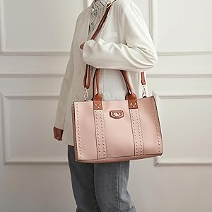 Amazon.com: MKF Collection Tote Bag for Women, Vegan Leather Top